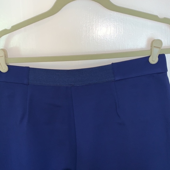 Shape FX Petite Ponte Pull-On Ankle Pants Navy 14P - Picture 5 of 8